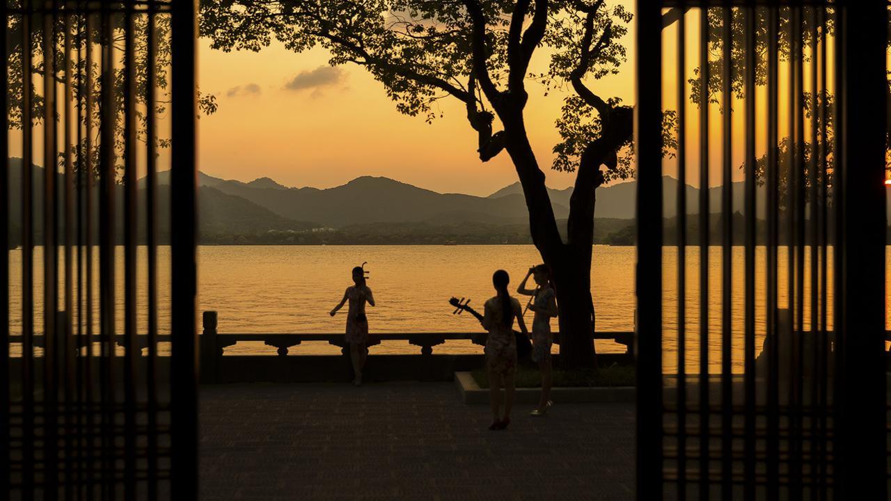Liuying Hotel West Lake Hangzhou Exterior foto